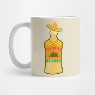 Tequila Anejo - Wine in Mexican hat - Tequila Day Mug